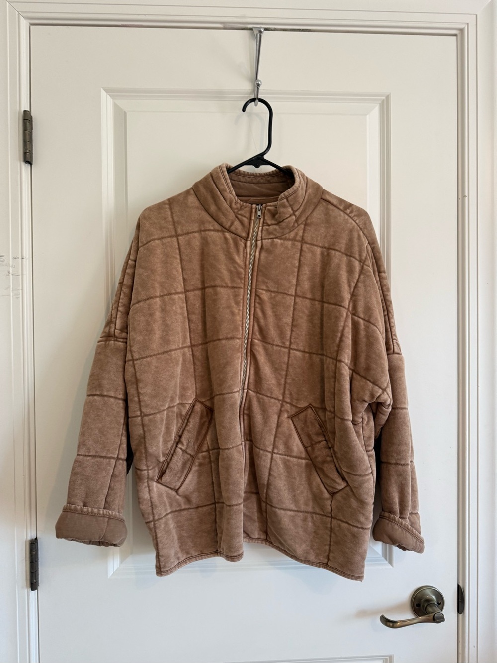 Forever 21 Quilted zip up jacket